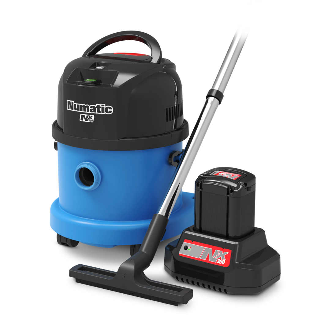 Nacecare WVB370NX Battery Wet & Dry Commercial Canister Vacuum Cleaner