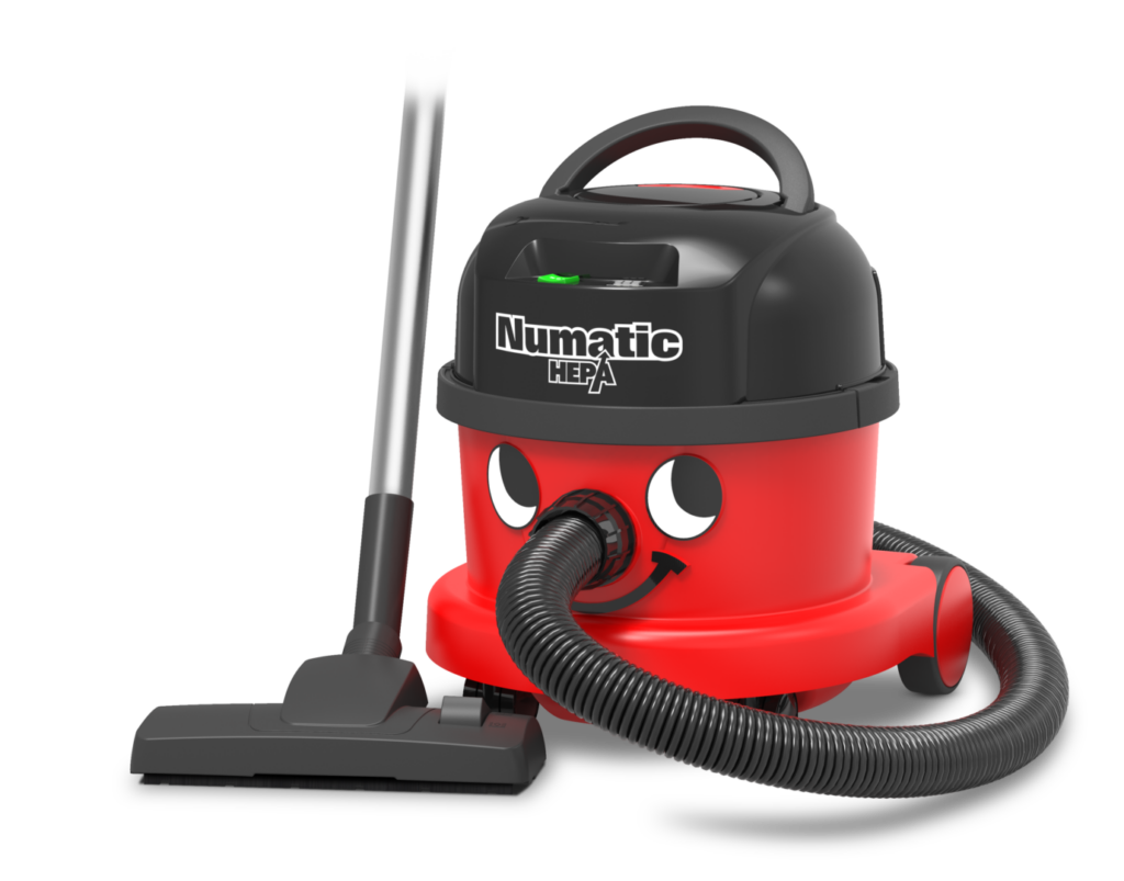 Nacecare NBV240NXH Battery HEPA Bagged Commercial Canister Vacuum Cleaner