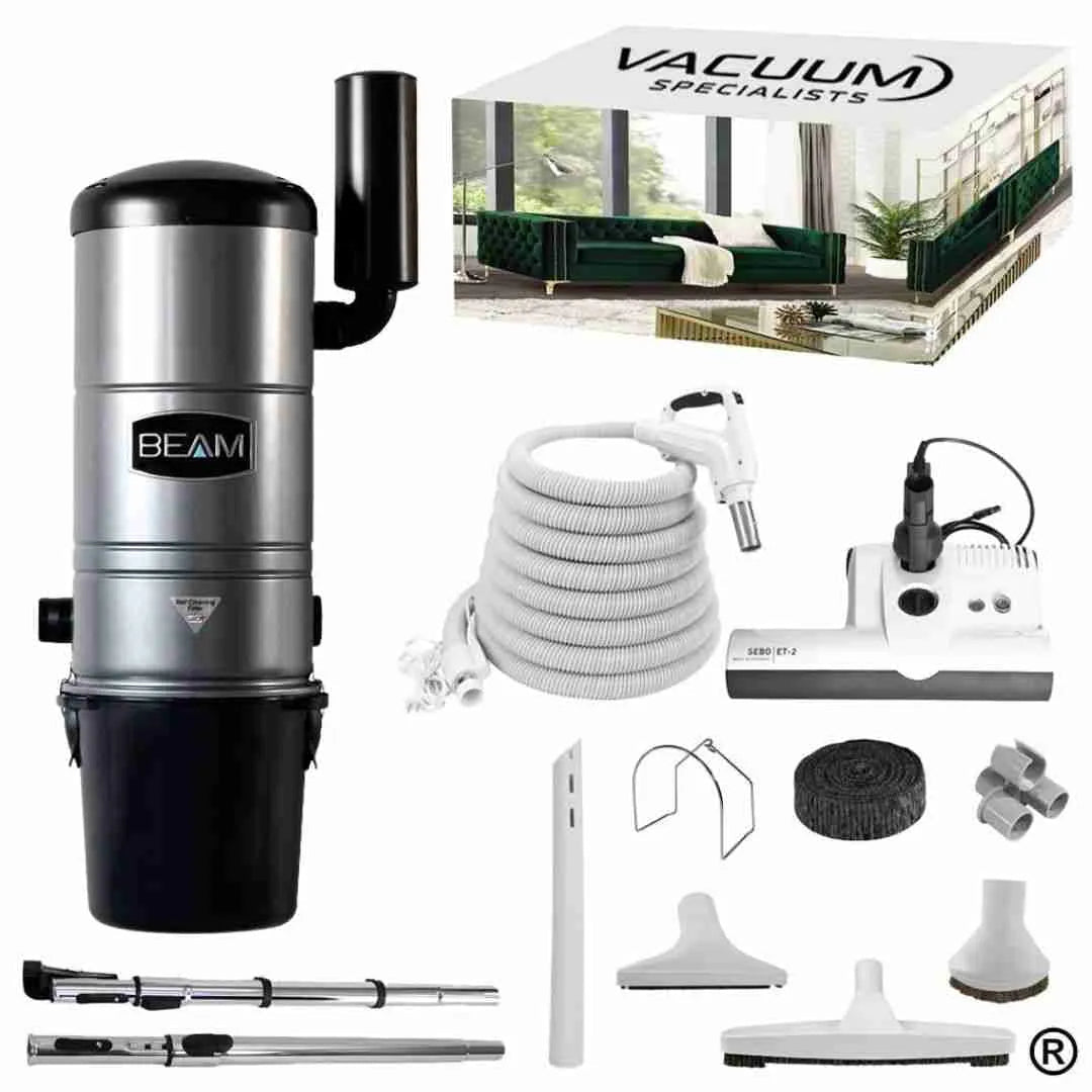 Beam 345 Central Vacuum & Electric Accessory Cleaning Package