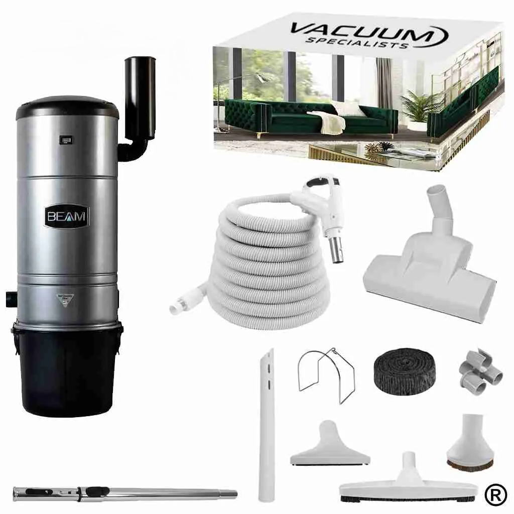 Beam 3600 Central Vacuum & Low-Voltage Premium Accessory Cleaning Package