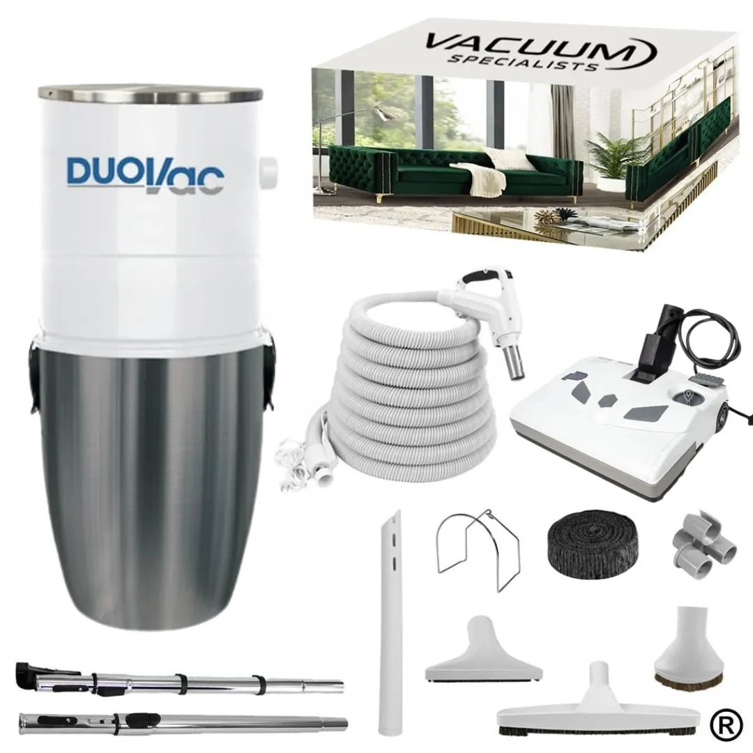 DuoVac Air 10 Central Vacuum Electric Accessory Cleaning Package