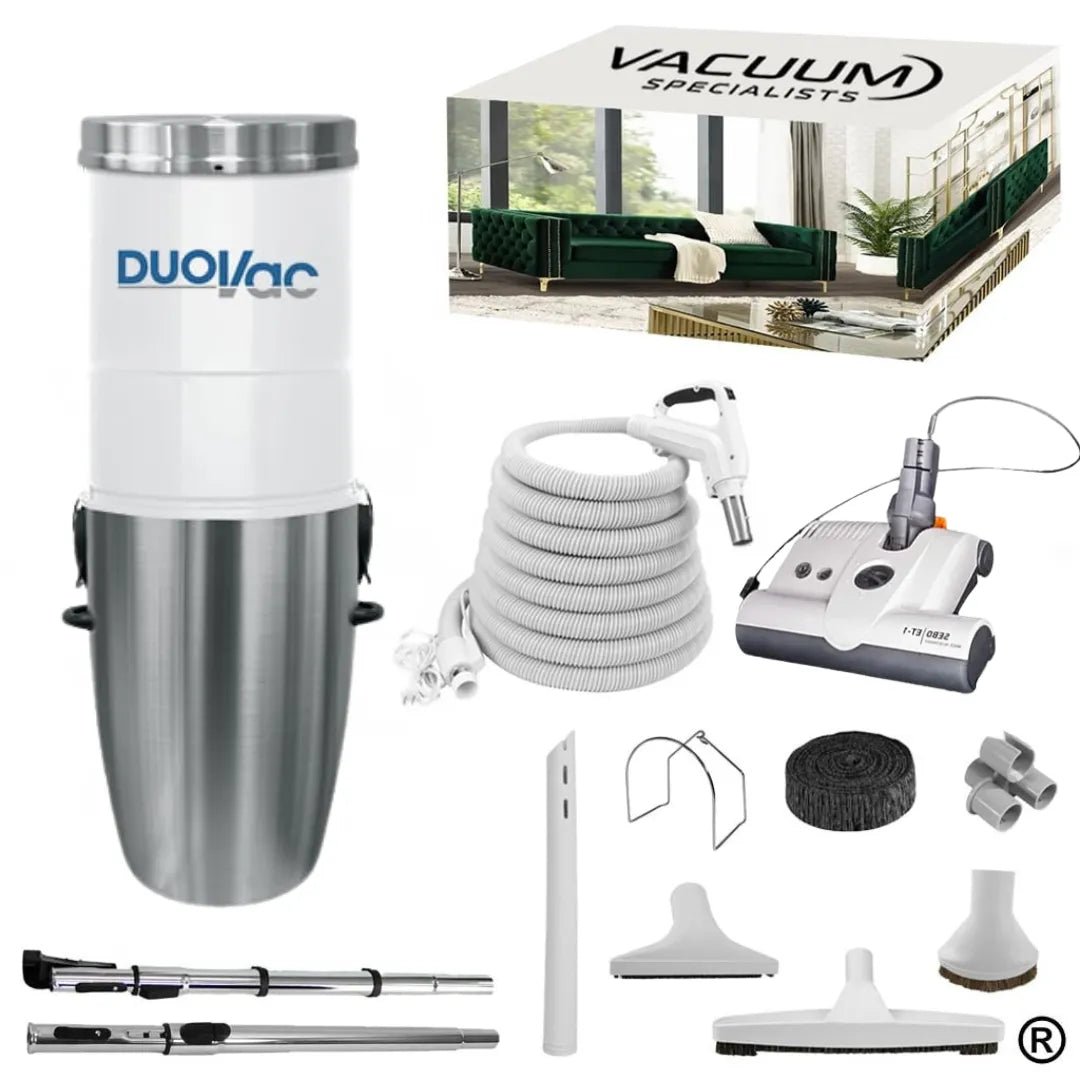 DuoVac Air 50 Central Vacuum Electric Accessory Cleaning Package