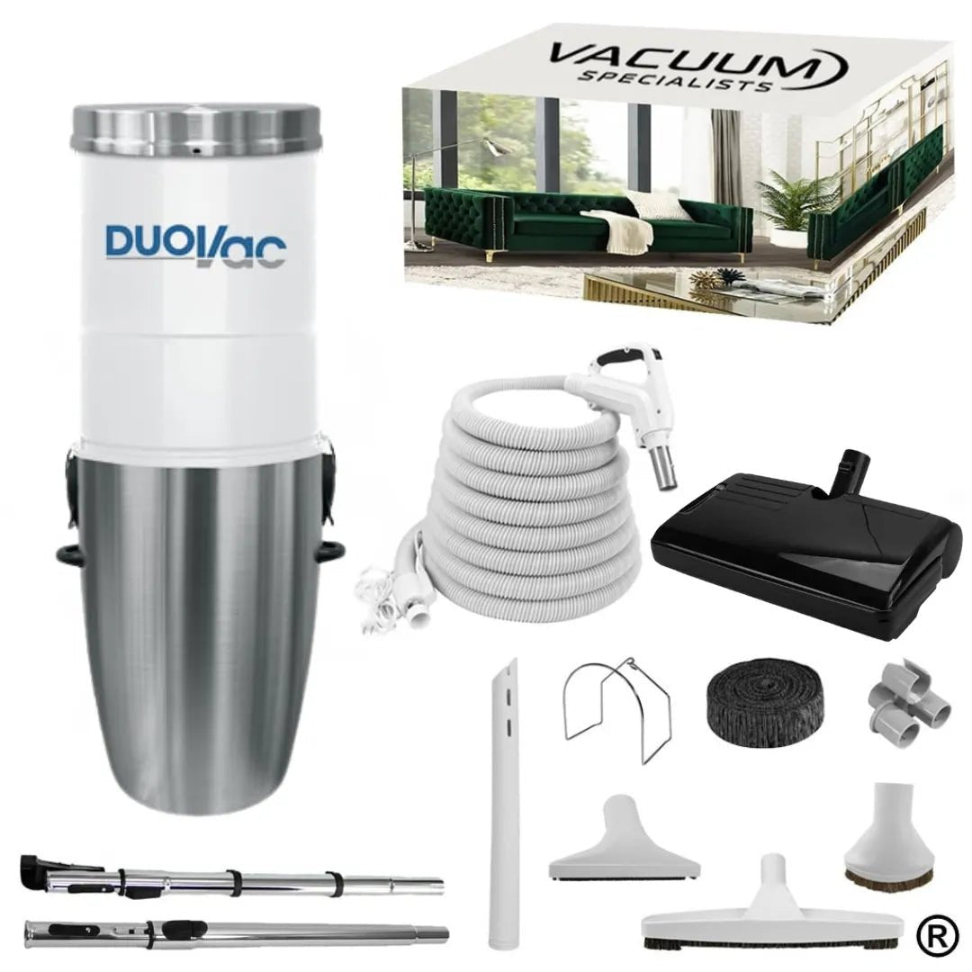 DuoVac Air 50 Central Vacuum Electric Accessory Cleaning Package