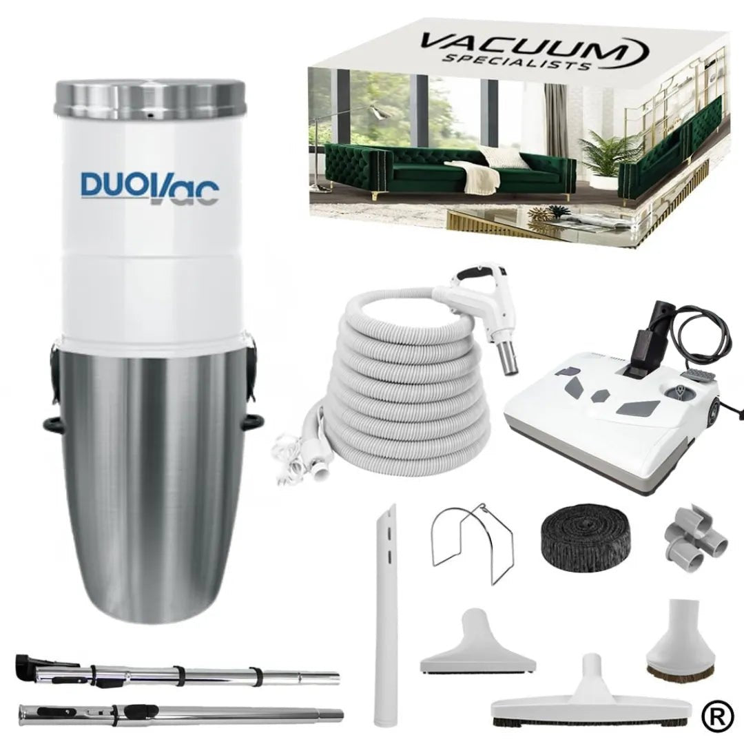 DuoVac Air 50 Central Vacuum Electric Accessory Cleaning Package