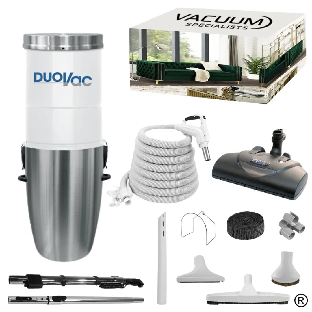 DuoVac Air 50 Central Vacuum Electric Accessory Cleaning Package