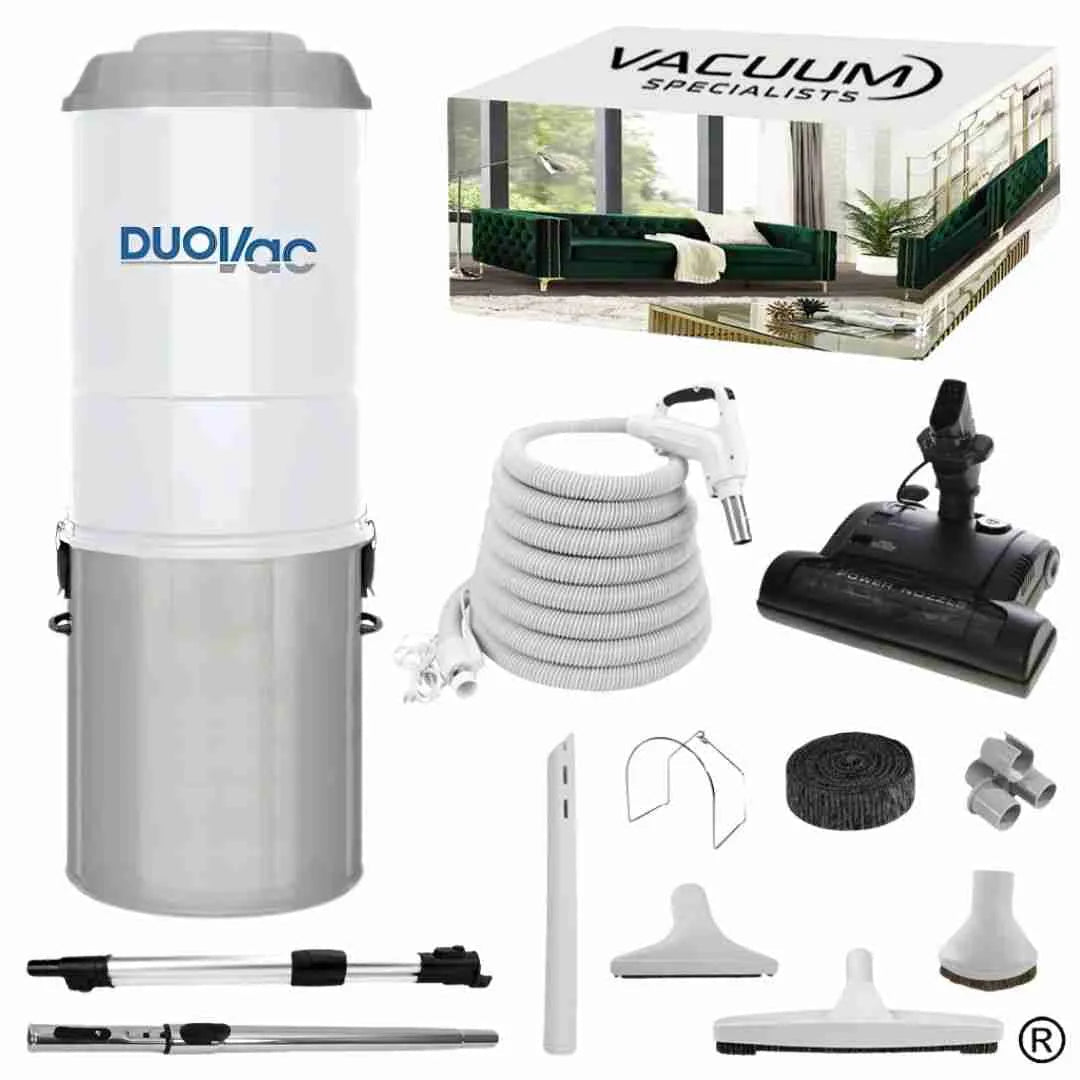DuoVac Distinction Central Vacuum Electric Accessory Cleaning Package