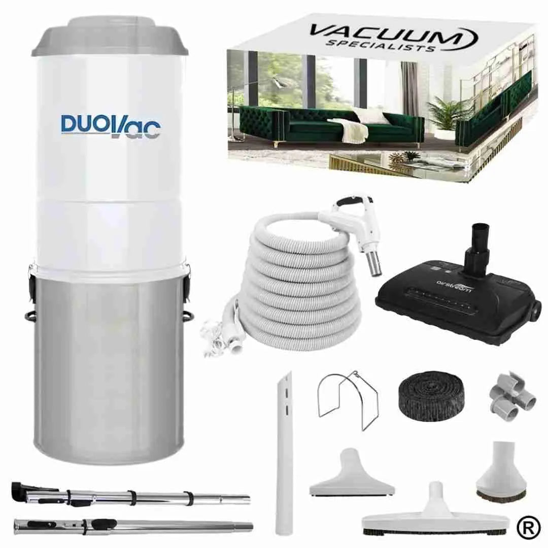 DuoVac Distinction Central Vacuum Electric Accessory Cleaning Package
