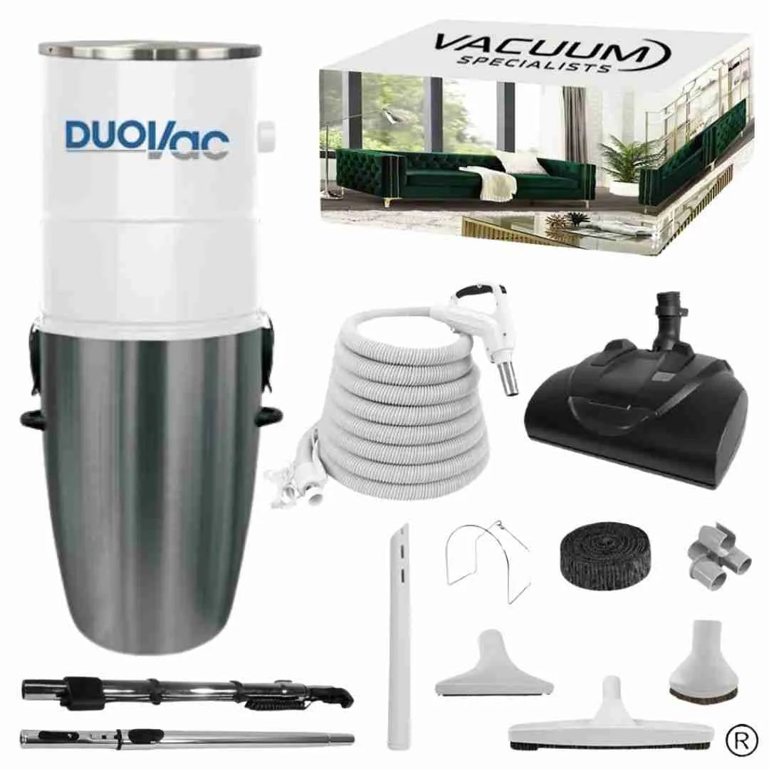 DuoVac Star Central Vacuum Electric Accessory Cleaning Package