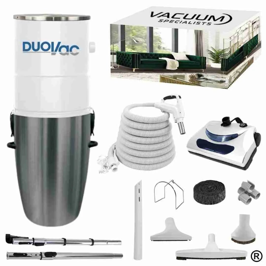 DuoVac Star Central Vacuum Electric Accessory Cleaning Package