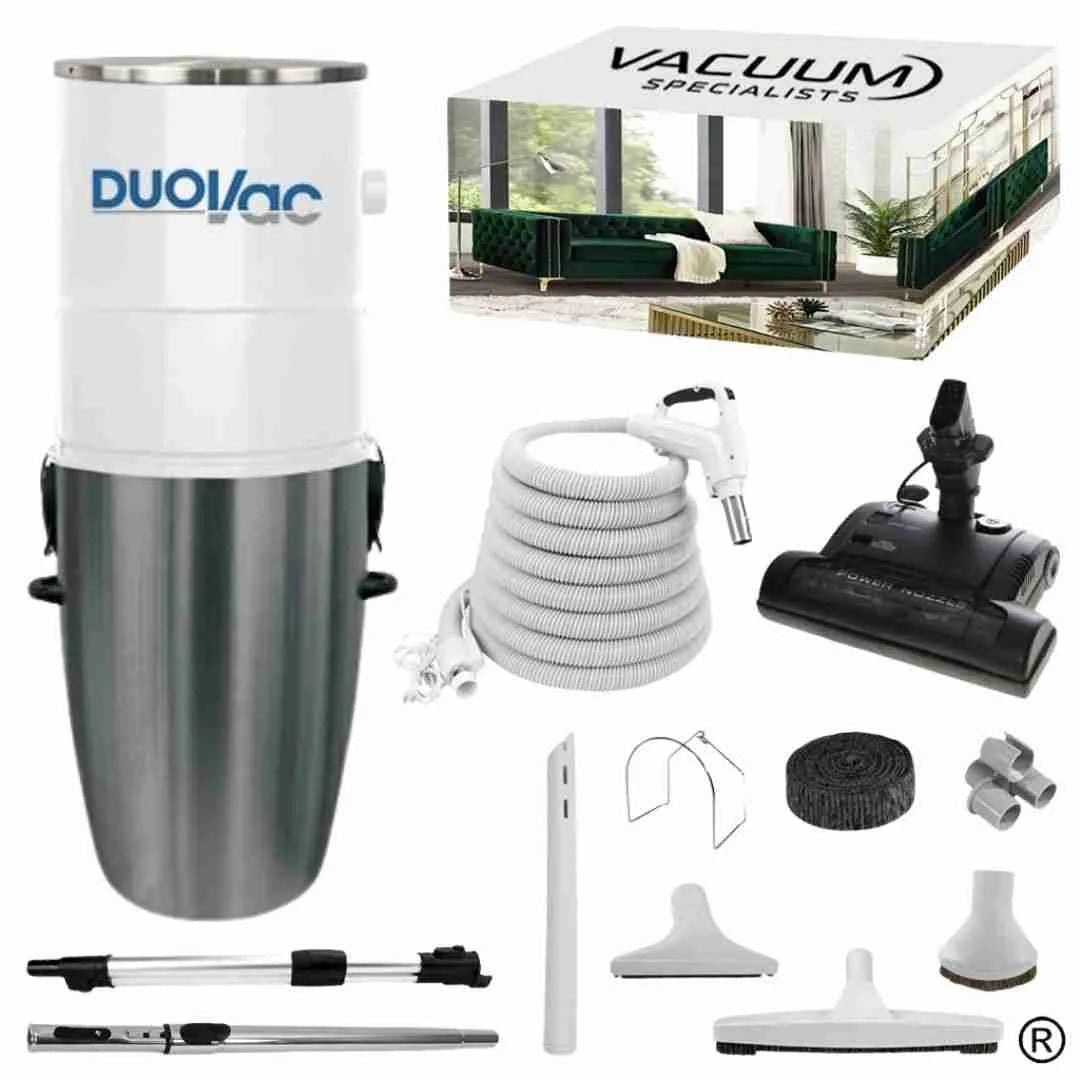 DuoVac Star Central Vacuum Electric Accessory Cleaning Package