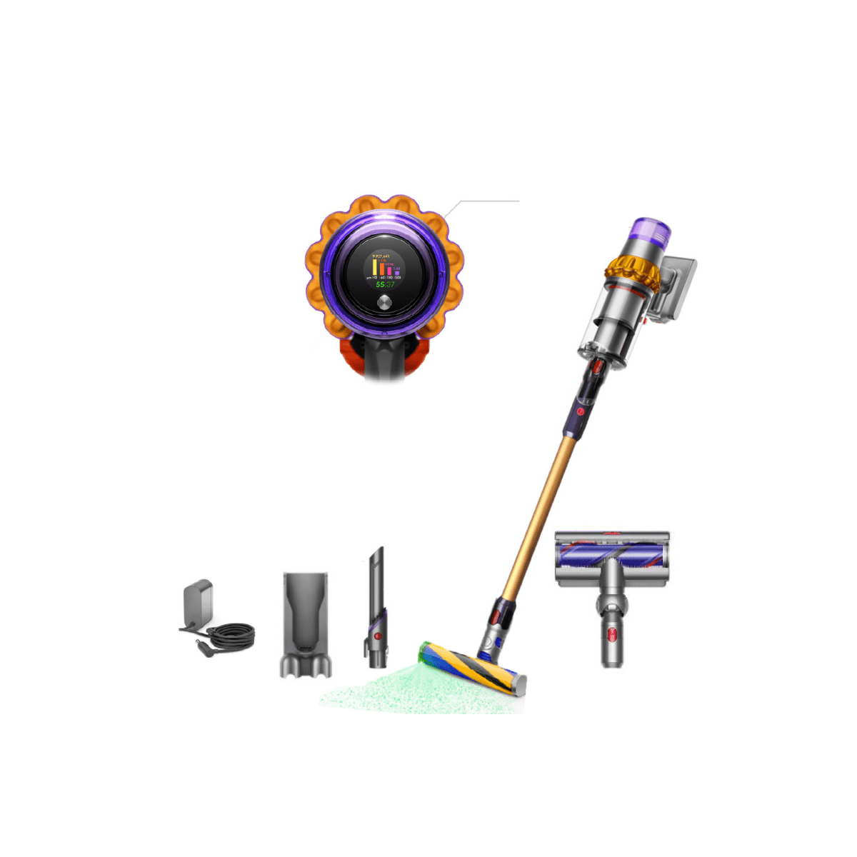 Dyson V15B Detect Total Clean Cordless Stick Vacuum Cleaner – Open Box Certified by Dyson