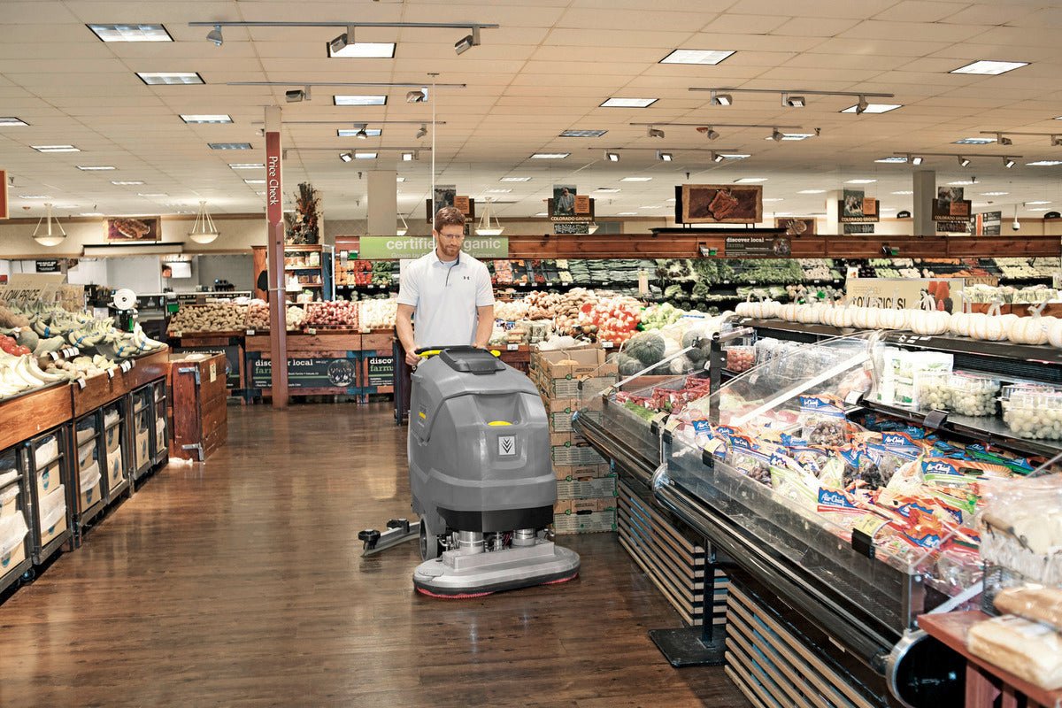 Karcher Classic BD80/100 W BP Commercial Walk - Behind Scrubber