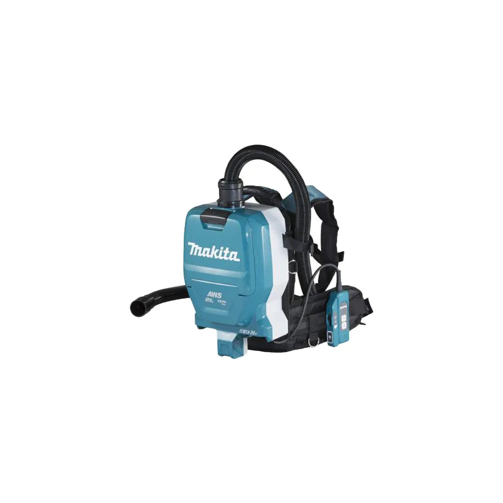 Makita DVC265ZXU 18Vx2 LXT Bagged Cordless Commercial Backpack Vacuum Cleaner with AWS (2.0 L) Bluetooth (tool)