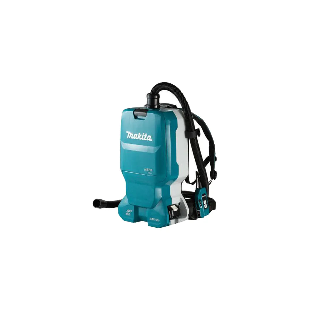 Makita DVC665Z 18Vx2 LXT Bagged Cordless Commercial Backpack Vacuum Cleaner with AWS (6.0 L) (tool only)