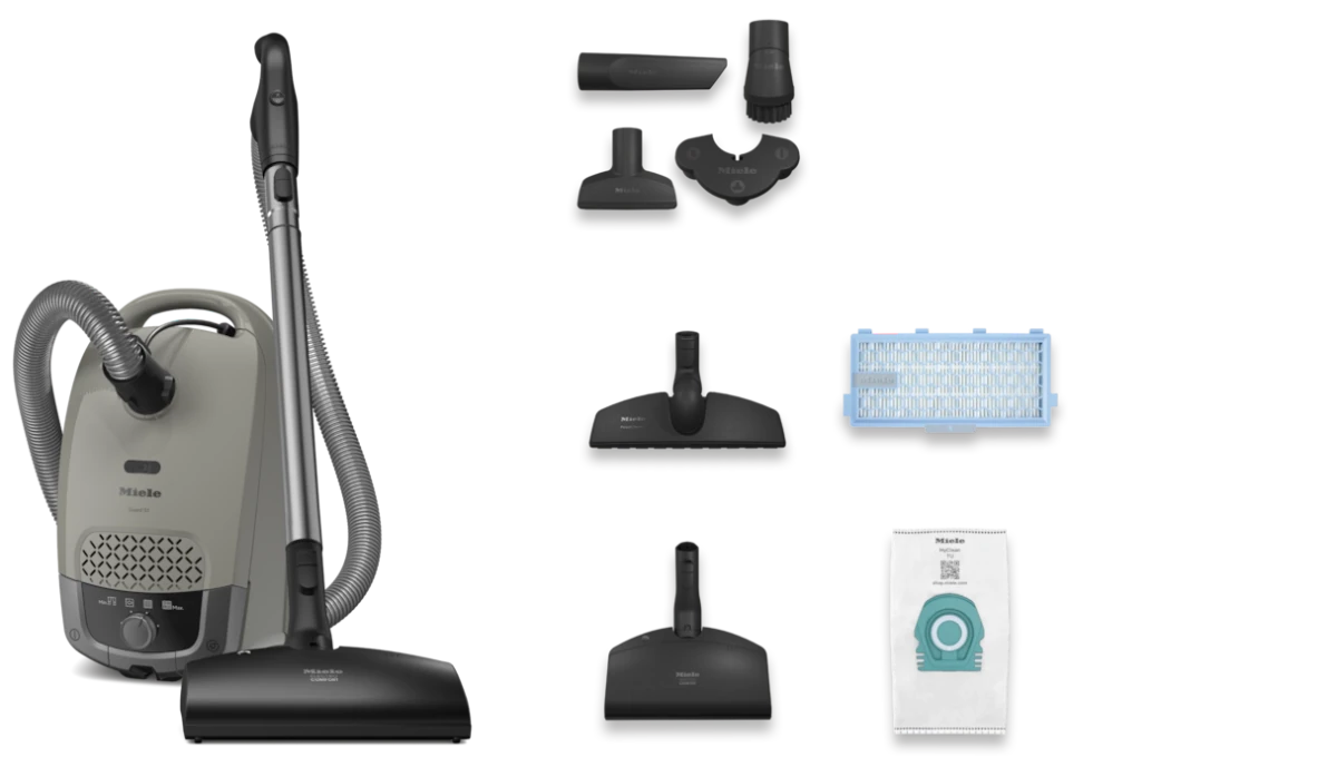 Miele Guard S1 Electro HEPA Bagged Canister Vacuum Cleaner