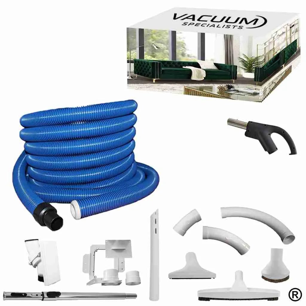 VS Hide - A - Hose RapidFlex Central Vacuum Complete Retractable System Kit