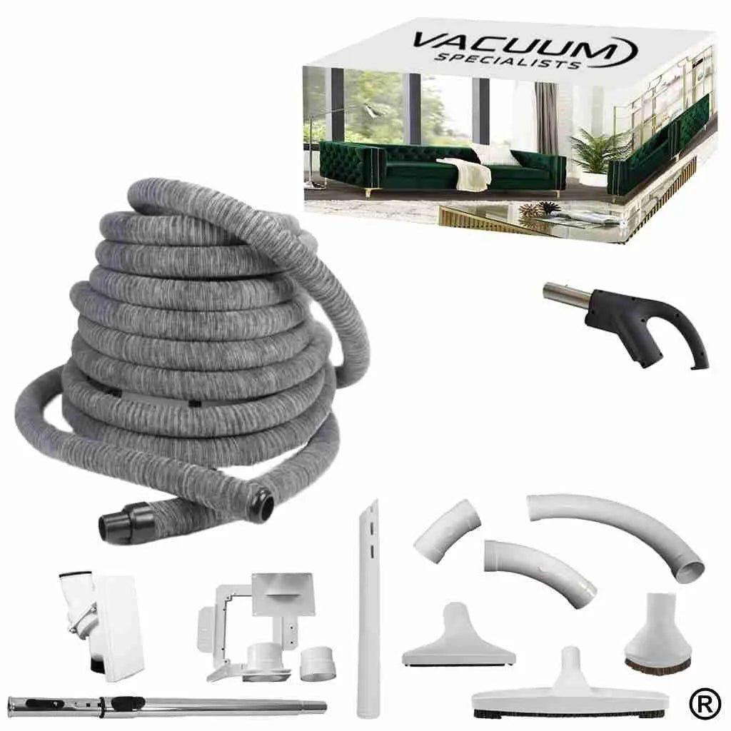 VS Hide - A - Hose SmartSoc Central Vacuum Complete Retractable System Kit