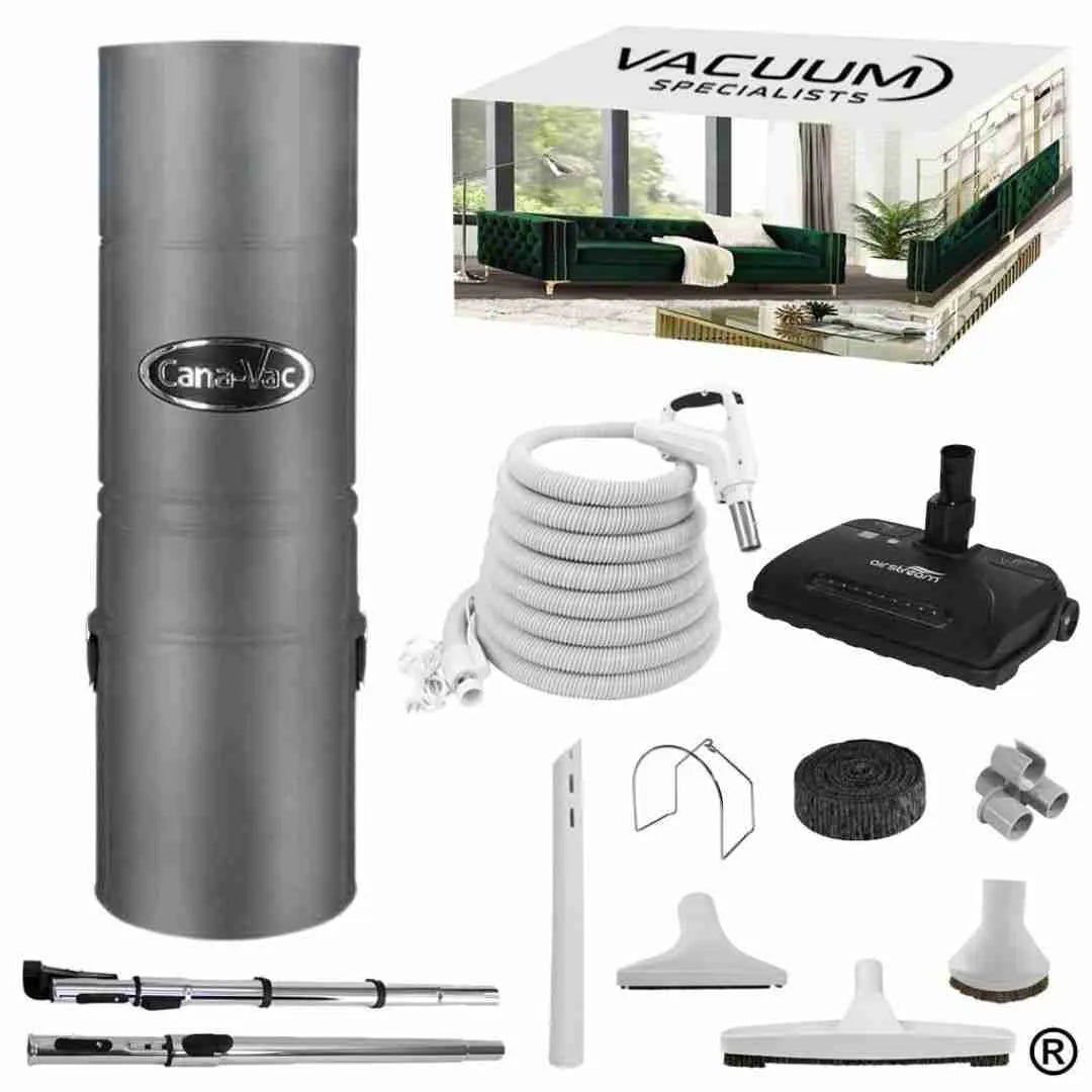 CanaVac Ethos ACAN70A Central Vacuum Electric Accessory Cleaning Package