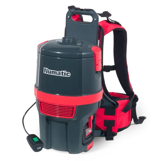 Numatic RBV150NX Lattitude Bagged Cordless Commercial Backpack Vacuum Cleaner