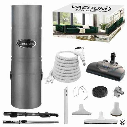 CanaVac Ethos ACAN70A Central Vacuum Electric Accessory Cleaning Package