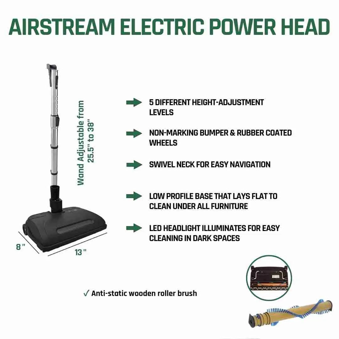 CanaVac Ethos ACAN70A Central Vacuum Electric Accessory Cleaning Package