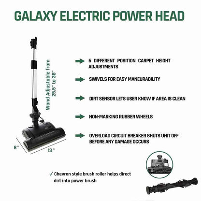 CanaVac Ethos ACAN70A Central Vacuum Electric Accessory Cleaning Package