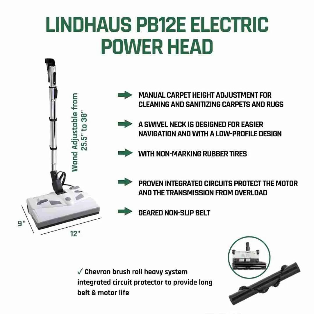 CanaVac Ethos ACAN70A Central Vacuum Electric Accessory Cleaning Package