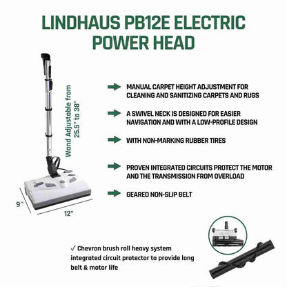 CanaVac Ethos ACAN70A Central Vacuum Electric Accessory Cleaning Package