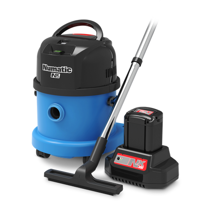 Nacecare WVB370NX Battery Wet & Dry Commercial Canister Vacuum Cleaner
