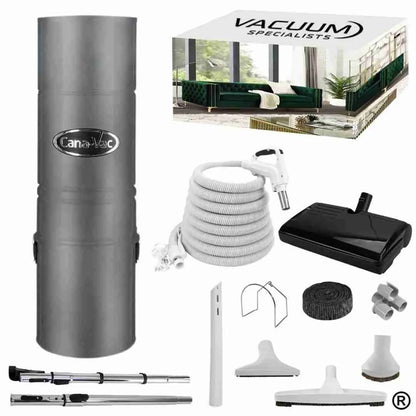 CanaVac Ethos ACAN70A Central Vacuum Electric Accessory Cleaning Package