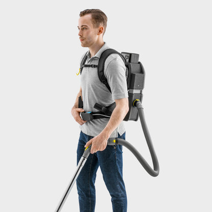 Karcher BVL5/1 BP FLEECE Bagged Cordless Commercial Backpack Vacuum Cleaner