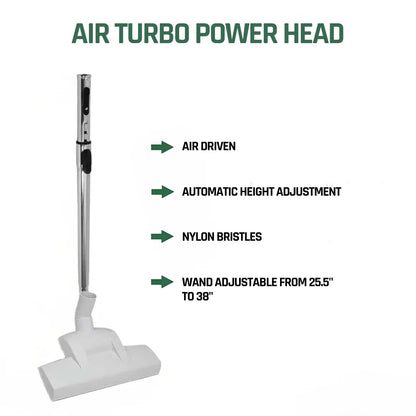 CanaVac Ethos ACAN50A Central Vacuum & Low-Voltage Premium Accessory Cleaning Package