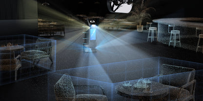 PUDU Bella Pro Delivery and Interactive Communication Robot