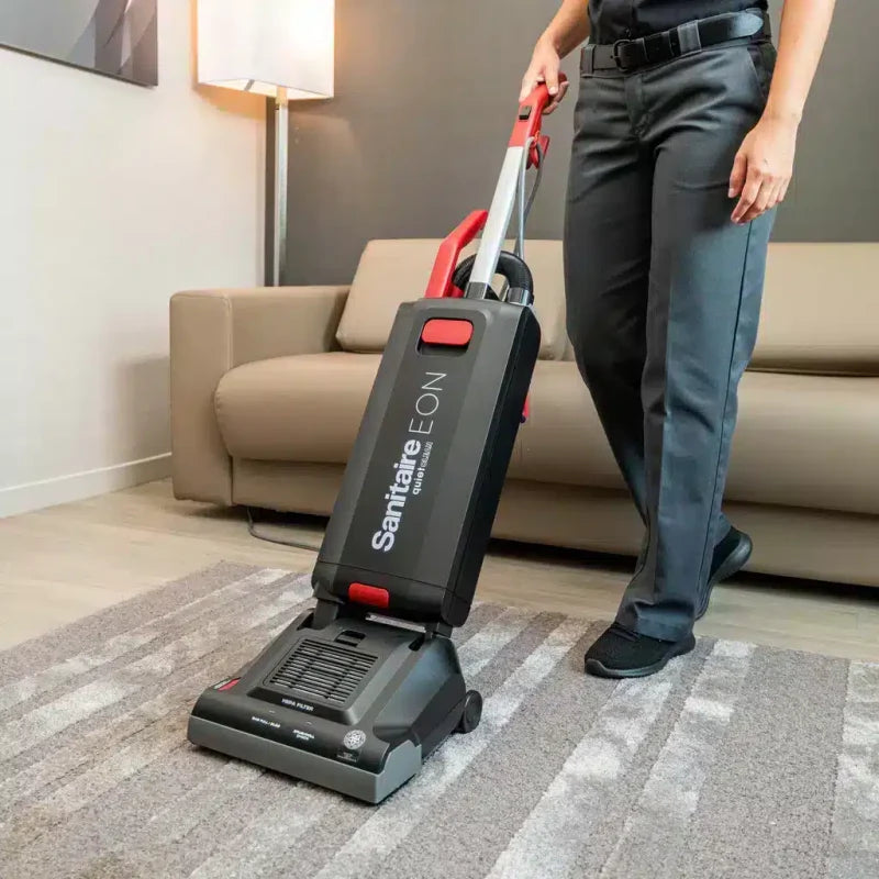 Sanitaire SC5500 QuietClean HEPA Bagged Commercial Upright Vacuum Cleaner
