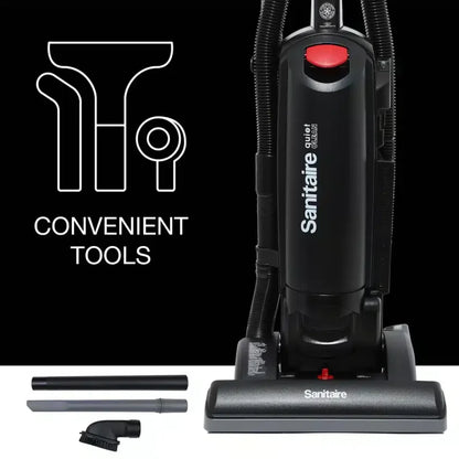 Sanitaire SC5815 Force QuietClean HEPA Bagged Commercial Upright Vacuum Cleaner