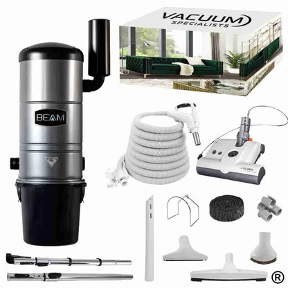 Beam 345 Central Vacuum & Electric Accessory Cleaning Package