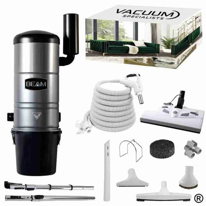 Beam 345 Central Vacuum & Electric Accessory Cleaning Package