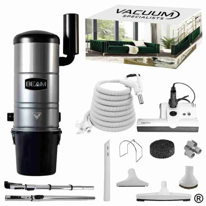 Beam 345 Central Vacuum & Electric Accessory Cleaning Package