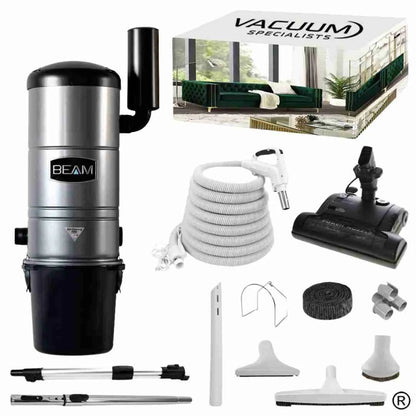 Beam 345 Central Vacuum & Electric Accessory Cleaning Package