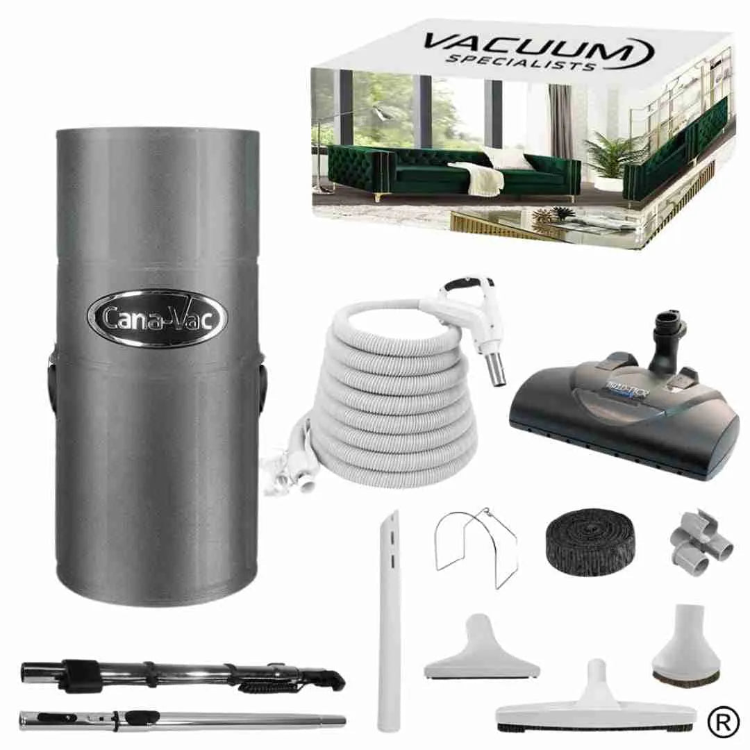CanaVac Ethos ACAN50A Central Vacuum Electric Accessory Cleaning Package