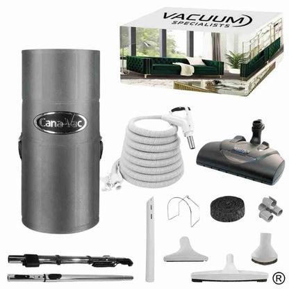 CanaVac Ethos ACAN50A Central Vacuum Electric Accessory Cleaning Package
