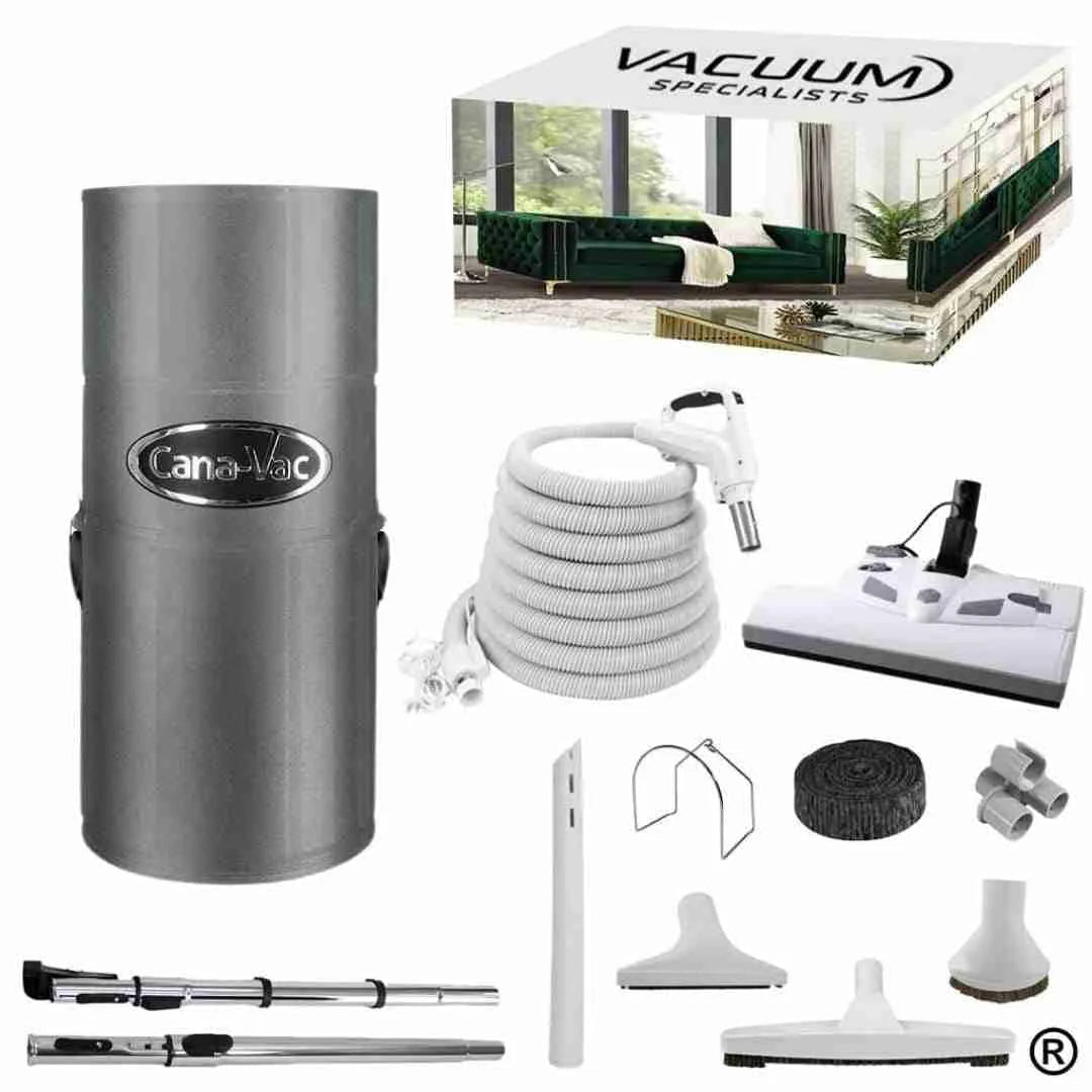 CanaVac Ethos ACAN50A Central Vacuum Electric Accessory Cleaning Package