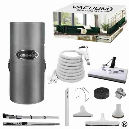 CanaVac Ethos ACAN50A Central Vacuum Electric Accessory Cleaning Package