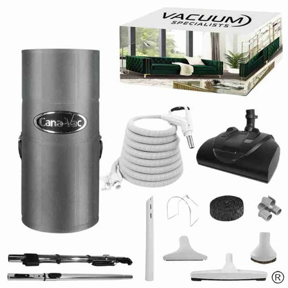 CanaVac Ethos ACAN50A Central Vacuum Electric Accessory Cleaning Package