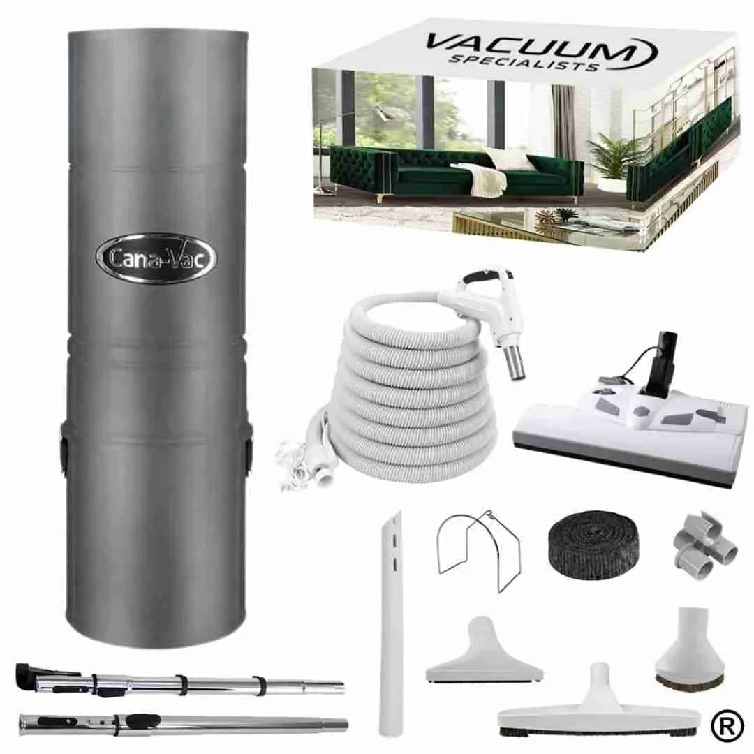 CanaVac Ethos ACAN60A Central Vacuum Electric Accessory Cleaning Package
