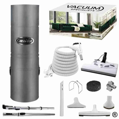 CanaVac Ethos ACAN60A Central Vacuum Electric Accessory Cleaning Package