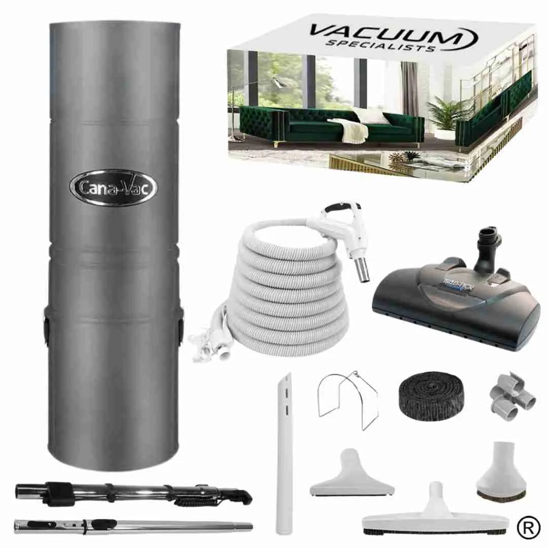 CanaVac Ethos ACAN60A Central Vacuum Electric Accessory Cleaning Package