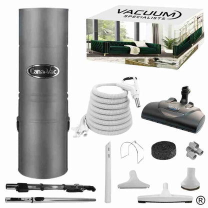 CanaVac Ethos ACAN60A Central Vacuum Electric Accessory Cleaning Package