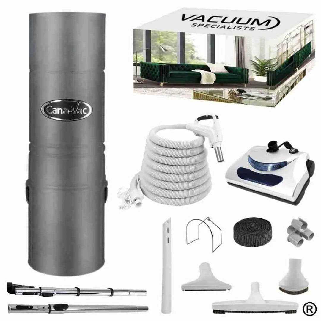 CanaVac Ethos ACAN60A Central Vacuum Electric Accessory Cleaning Package