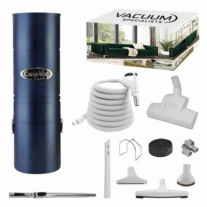CanaVac Signature ACAN590A Central Vacuum & Low - Voltage Premium Accessory Cleaning Package